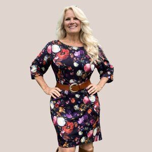 Rembrandt Garden Dress | Small Print | Gilmour Clothing